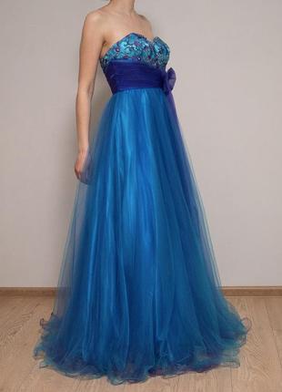 Випускна сукня faviana tulle ball gown prom dress 69592 фото