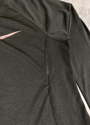 Спортивная тренировочная термо кофта женская nike swoosh dri-fit3 фото