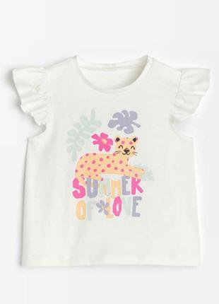 Футболка на девочку h&amp;m