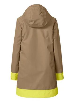 Якісне пальто-дощовик з капюшоном tchibo (німеччина), р. наш: 46-48 (40 євро)2 фото
