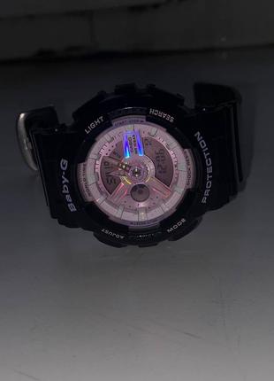 Часы casio baby-g розовые3 фото