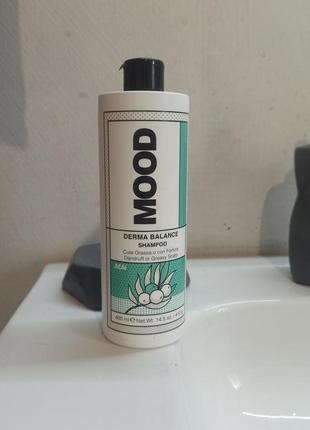 Шампунь для жирної шкіри голови й проти лупи mood derma balance shampoo