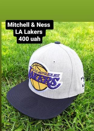 Бейсболка mitchell and ness, la lakers nba