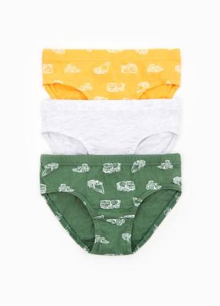 1-2 роки 86-92 см нові фірмові плавки труси хлопчику автомобілі 3 пари sinsay