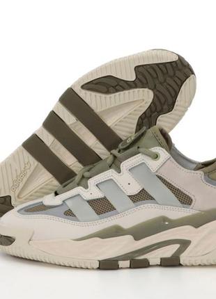 Кроссовки adidas niteball khaki beige