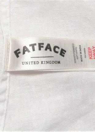 Лляна блуза з імітацією запаха fatface, розмір 8/36 або s5 фото