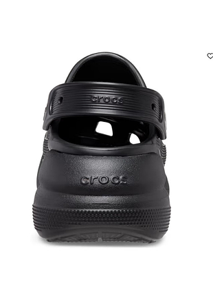 Кроксы crocs crush platform black (чорні)7 фото