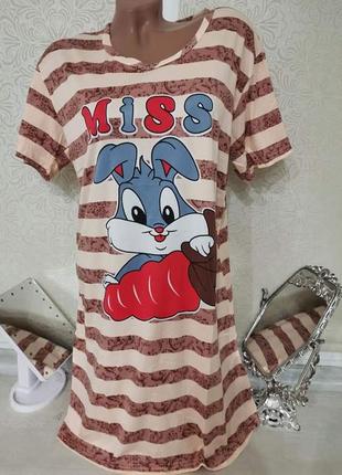 Молодежная туника ночная рубашка ночнушка туника