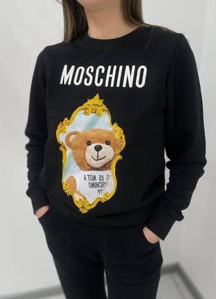 💜есть наложка 💜exclusive 1:1 lux качество женский свитшот стиль "moschino"❤️
📌 количество ограничено📌