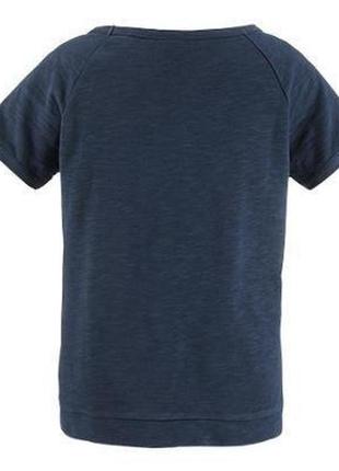 Стильная футболка с плотного трикотажа от тсм tchibo (чибо), германия, р 44-462 фото