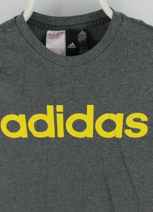 Якісна футболка adidas big logo essentials tee3 фото