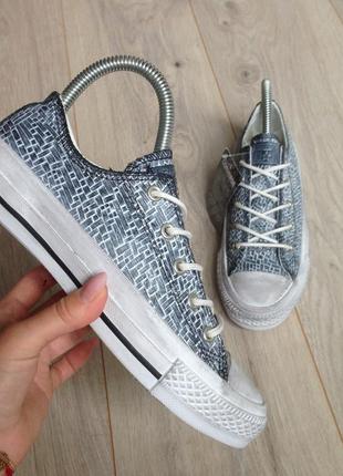 Кеди шкіряні converse (оригінал) шкіра дуже круто дивляться р. 36