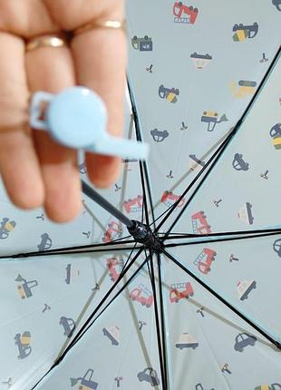 Зонт детский машинки со свистком