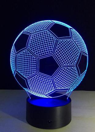 3d светильник, "мяч", подарки для папы на день рождения, подарок на день рождения мужчине