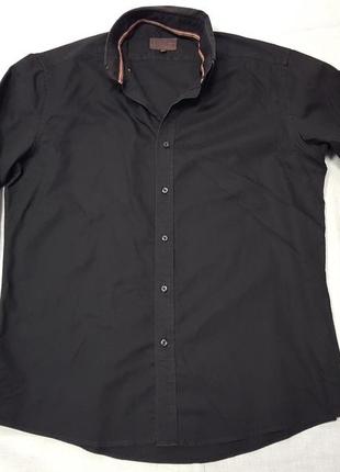 Мужская рубагка с длинным рукавом,размер l, от vannucci1 фото