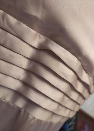 Легкое коктельное tout feu tout femme платье в бельевом стиле из ацетатного шелка 10р4 фото