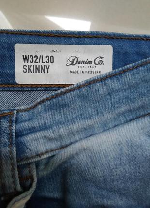 30 p. джинсы женские denim co skinny6 фото