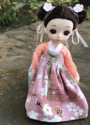 Лялька bjd шарнірна 15 см японочка мод. 21 фото