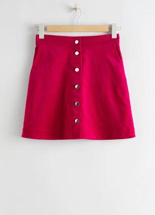 Спідниця & other stories corduroy mini skirt cos / 344 фото