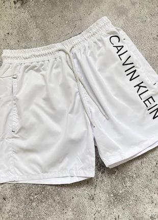 Мужские плавательные шорты в стилі calvin klein