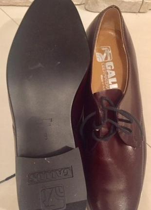 Туфли кожаные австрийского бренда   gallus2 фото