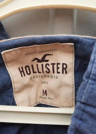 Мужская рубашка с капюшоном hollister.3 фото