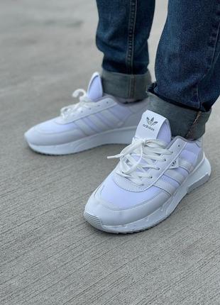 Кроссовки adidas vz total white.