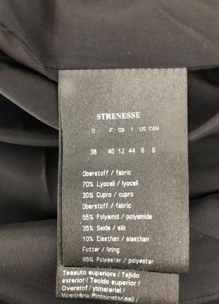 Оригинальное черное платье от премиального бренда strenesse, размер 38, укр 466 фото