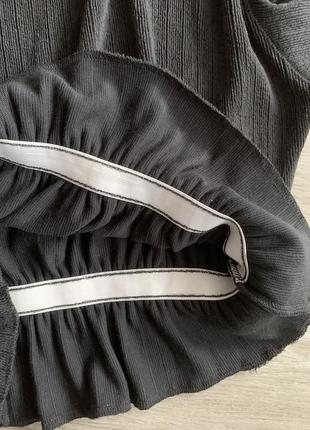 Zara кофта реглан в рубчик на резинці3 фото