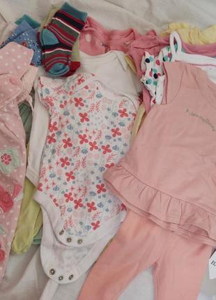 Лот летних вещей на девочку.