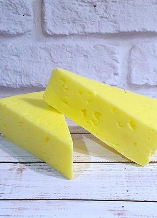 Реалистичное мыло ручной работы  кусочек сыра