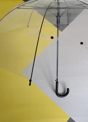 Зонт прозрачный женский2 фото