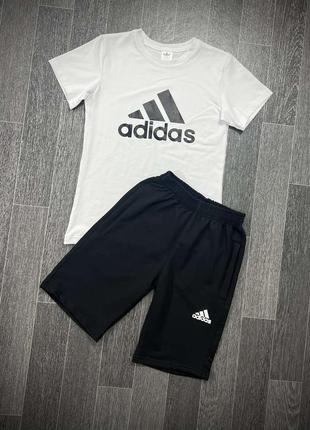 Летний костюм adidas (футболка та шорты)