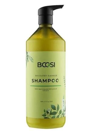 Шампунь восстанавливающий для волос kleral system bcosi recovery danage shampoo 1 л