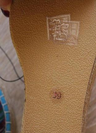 Эспадрильи, туфли на платформе из натуральной ткани, вещи в наличии💚+скидки, заходите💚4 фото