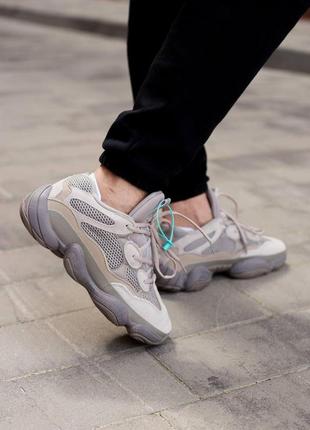 Мужские кроссовки adidas yeezy boost 500 ash grey 41-42-43-44-454 фото