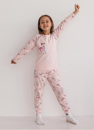 Пижама для девочки олени 94703 фото