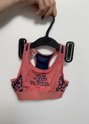 Детский детский спортивный топ топик adidas