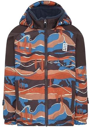 Зимова лижна куртка курточка legowear на хлопчика р.104-110, 122-128 reima