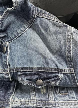 Класична джинсова куртка8 фото