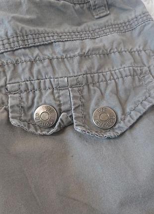 Детские фирменные хлопковые шорты карго