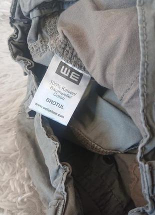 Детские фирменные хлопковые шорты карго