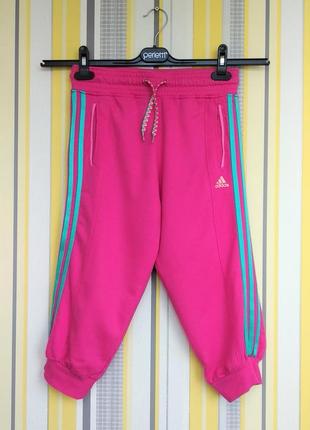 Бриджи р.160 adidas на 13-14 лет брюки шорты девочке подлетку