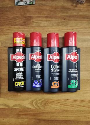 Шампунь alpecin sensitiv coffein shampoo s1 против выпадения волос для чувствительной кожи головы2 фото