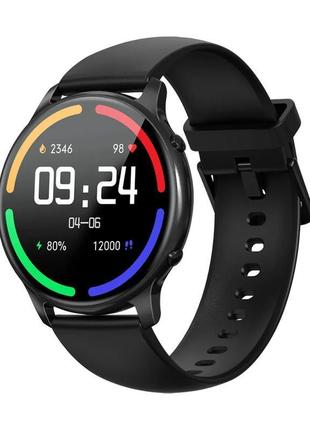 Женские умные смарт часы smart watch / фитнес браслет трекер qn325 черный1 фото