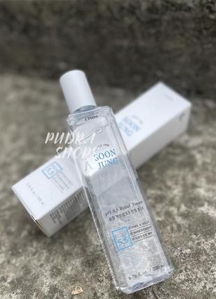 Тонер etude house soon jung ph 5.5 relief toner