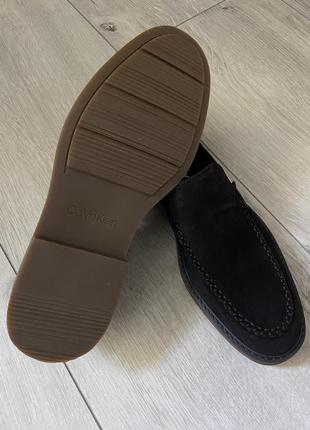 Лоферы мужские calvin klein vance dark brown3 фото