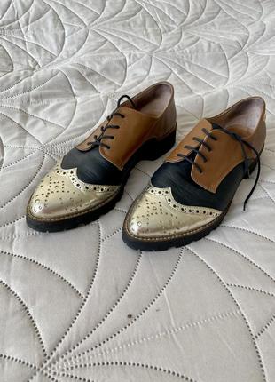 Жіночі туфлі оксфорди3 фото