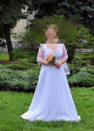 Весільна сукня 52-54 розмір