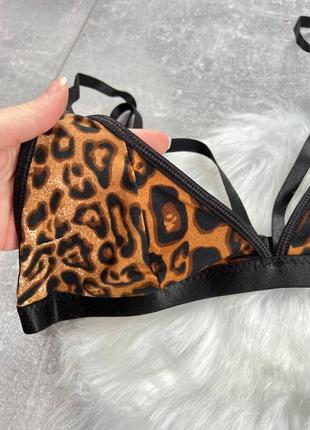 Сексуальный леопардовый комплект6 фото
